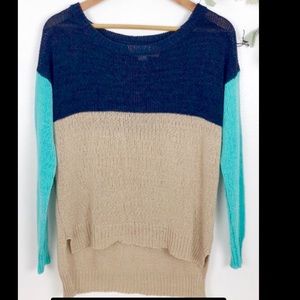 Vintage Havana Hi-Low Sweater